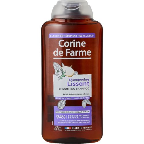 Шампунь Corine De Farme (Корін Де Фарм) вирівнюючий з ектрактом Хіками 500 мл  в інтернет-аптеці - фото №1 Шампунь Corine De Farme (Корін Де Фарм) вирівнюючий з ектрактом Хіками 500 мл  в інтернет-аптеці