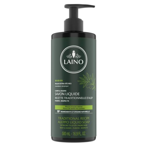 Мыло Laino Алеппское жидкое 500 мл недорого - фото №1 Мыло Laino Алеппское жидкое 500 мл недорого