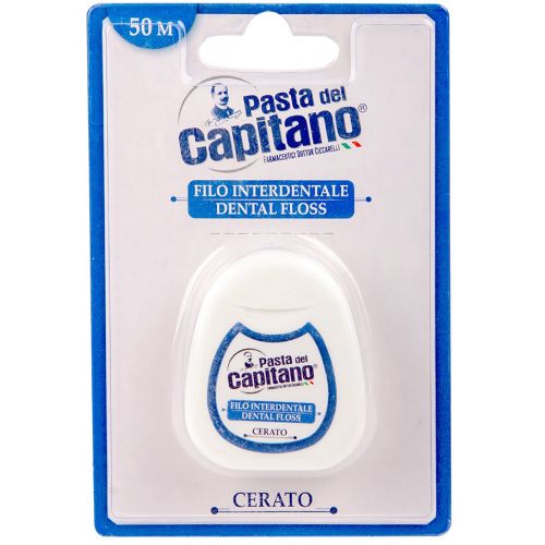 Зубна нитка Pasta Del Capitano Dentifricio 50 м в місті Глобине : ціни, характеристика.  - фото №1 Зубна нитка Pasta Del Capitano Dentifricio 50 м в місті Глобине : ціни, характеристика.
