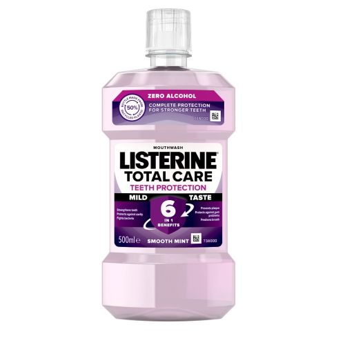 Ополіскувач Listerine (Лістерин) Total Care багатофункціональний для ротової порожнини 500 мл в місті Богородчани : ціни, характеристика.  - фото №1 Ополіскувач Listerine (Лістерин) Total Care багатофункціональний для ротової порожнини 500 мл в місті Богородчани : ціни, характеристика.