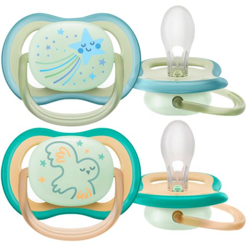 Пустушка Avent (Авент) Ultra Air нічна нейтральна, 0-6 місяців, 2 шт. (SCF376/18) в місті Львів : ціни, характеристика.  - фото №1 Пустушка Avent (Авент) Ultra Air нічна нейтральна, 0-6 місяців, 2 шт. (SCF376/18) в місті Львів : ціни, характеристика.