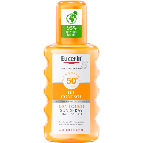 Спрей Eucerin (Юцерін) сонцезахисний з SPF50+ для тіла з матуючим ефектом 200 мл в місті Канів : ціни, характеристика.  - фото №1 Спрей Eucerin (Юцерін) сонцезахисний з SPF50+ для тіла з матуючим ефектом 200 мл в місті Канів : ціни, характеристика.