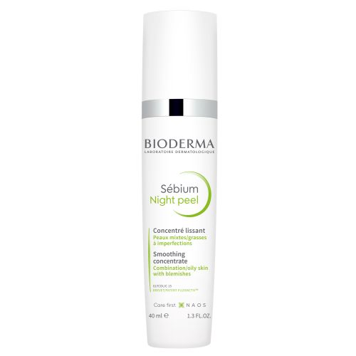 Концентрат Bioderma (Биодерма) Sebium Night Peel 40 мл в интернет-аптеке - фото №1 Концентрат Bioderma (Биодерма) Sebium Night Peel 40 мл в интернет-аптеке