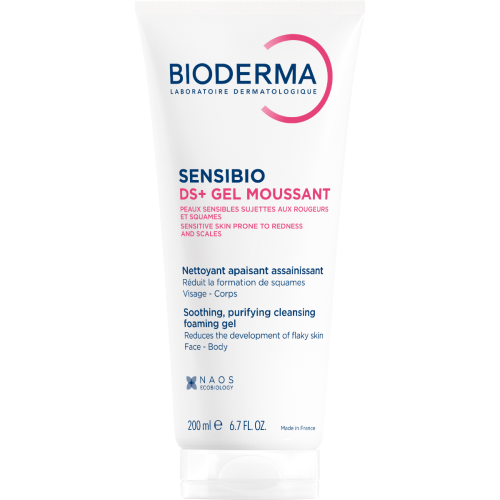Гель Bioderma (Біодерма) Sensibio DS+ очищуючий 200 мл ціна - фото №1 Гель Bioderma (Біодерма) Sensibio DS+ очищуючий 200 мл ціна