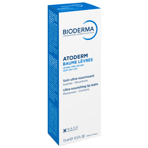 Бальзам Bioderma (Біодерма) Atoderm для губ 15 мл в Україні - фото №1 Бальзам Bioderma (Біодерма) Atoderm для губ 15 мл в Україні