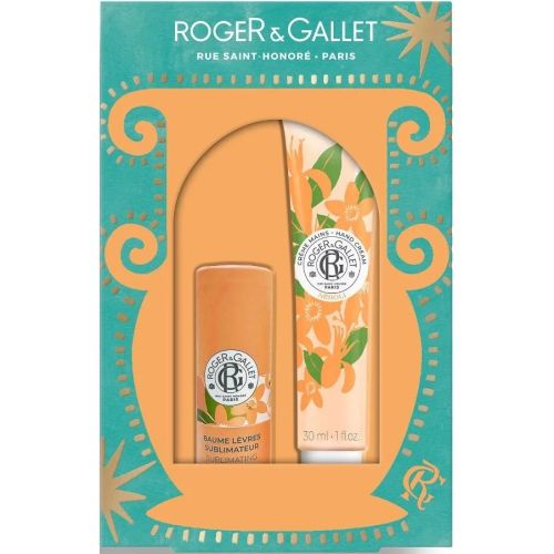 Набір Roger&Gallet (Роже&Галлє) Неролі (Бальзам для губ 3,5 г + Крем для рук 30 мл) замовити - фото №1 Набір Roger&Gallet (Роже&Галлє) Неролі (Бальзам для губ 3,5 г + Крем для рук 30 мл) замовити