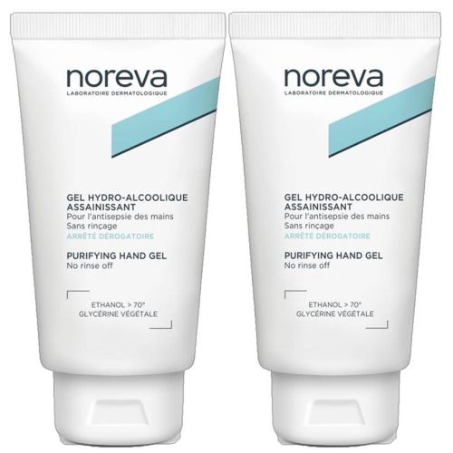 Набор Дуо Гель Noreva (Норева) очищающий для рук 2*75 мл (второй в подарок) в городе Богородчаны : цены, характеристики.  - фото №1 Набор Дуо Гель Noreva (Норева) очищающий для рук 2*75 мл (второй в подарок) в городе Богородчаны : цены, характеристики.