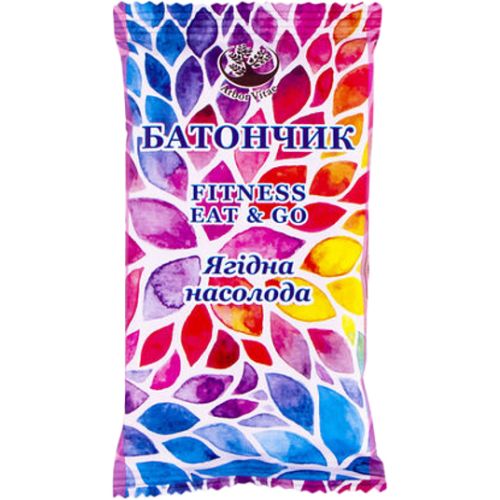 Батончик Ягідна Насолода, 40 г в Києві : ціни, характеристика. - фото №1 Батончик Ягідна Насолода, 40 г в Києві : ціни, характеристика.