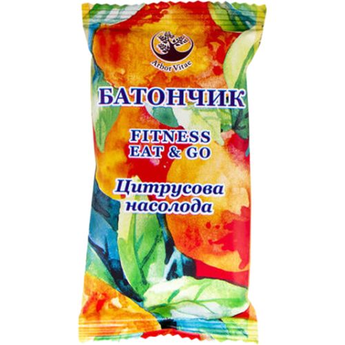 Батончик Цитрусова Насолода, 40 г в Києві : ціни, характеристика. - фото №1 Батончик Цитрусова Насолода, 40 г в Києві : ціни, характеристика.