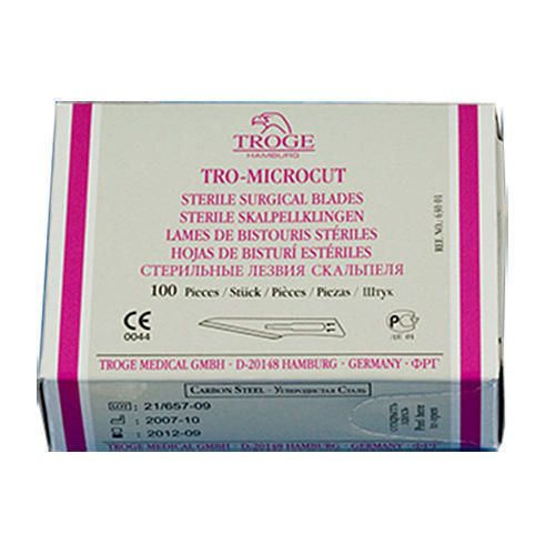 Лезо для скальпеля TRO-MICROCUT №21 фото - фото №1 Лезо для скальпеля TRO-MICROCUT №21 фото