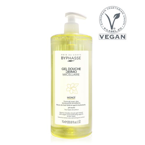 Гель Byphasse (Біфас) для душу міцелярний Monoi 1000 мл в місті Чернігів : ціни, характеристика.  - фото №1 Гель Byphasse (Біфас) для душу міцелярний Monoi 1000 мл в місті Чернігів : ціни, характеристика.