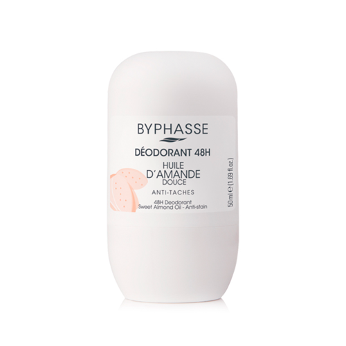 Дезодорант Byphasse (Бифас) ролик Масло сладкого миндаля 48 часов 50 мл в городе Канев : цены, характеристики.  - фото №1 Дезодорант Byphasse (Бифас) ролик Масло сладкого миндаля 48 часов 50 мл в городе Канев : цены, характеристики.