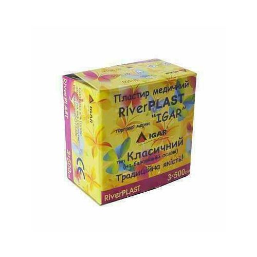 Лейкопластиром River Plast класичний бавовняна основа 3x500 в місті Канів : ціни, характеристика.  - фото №1 Лейкопластиром River Plast класичний бавовняна основа 3x500 в місті Канів : ціни, характеристика.