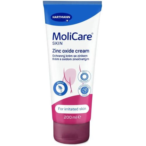 Крем MoliCare Skin для захисного тіла з оксидом цинку 200 мл в місті Софіївка : ціни, характеристика.  - фото №1 Крем MoliCare Skin для захисного тіла з оксидом цинку 200 мл в місті Софіївка : ціни, характеристика.