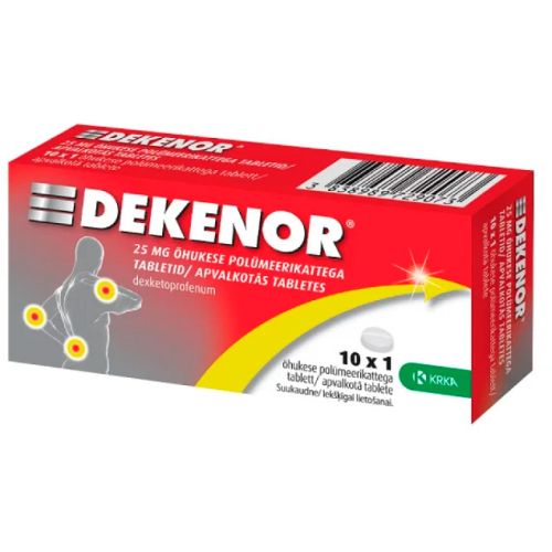 Декенор 25 мг таблетки №10 в місті Одеса : ціни, характеристика.  - фото №1 Декенор 25 мг таблетки №10 в місті Одеса : ціни, характеристика.