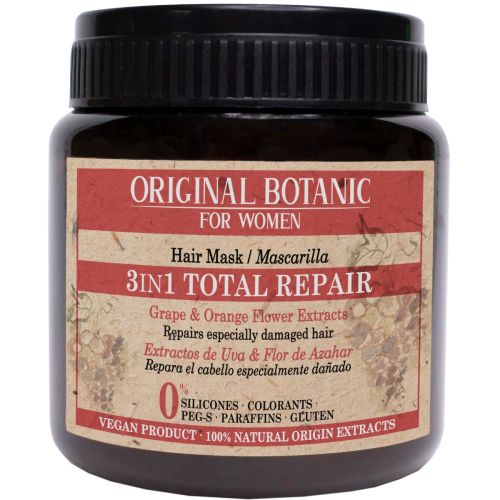 Маска Original Botanic (Оріджінал Ботанік) Total Repair для пошкодженого волосся відновлююча 3в1 жіноча 250 мл в місті Вишгород : ціни, характеристика.  - фото №1 Маска Original Botanic (Оріджінал Ботанік) Total Repair для пошкодженого волосся відновлююча 3в1 жіноча 250 мл в місті Вишгород : ціни, характеристика.