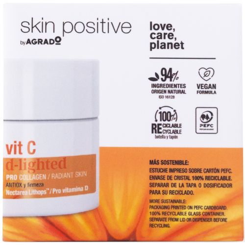 Крем Agrado (Аградо) для обличчя з вітаміном C та Pro-вітаміном D 50 мл в місті Чернівці : ціни, характеристика. - фото №1 Крем Agrado (Аградо) для обличчя з вітаміном C та Pro-вітаміном D 50 мл в місті Чернівці : ціни, характеристика.