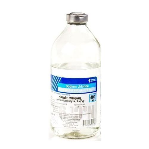Натрію хлорид 0,9% розчин для інфузій 400 мл  в місті Канів : ціни, характеристика.  - фото №1 Натрію хлорид 0,9% розчин для інфузій 400 мл  в місті Канів : ціни, характеристика.