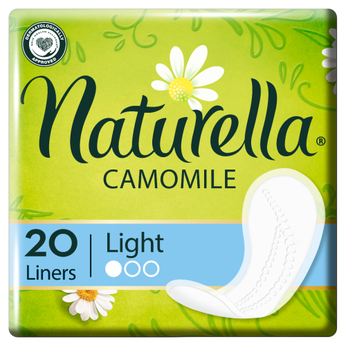 Прокладки Naturella Camomile Light Single ежедневные №20 ADD - фото №1 Прокладки Naturella Camomile Light Single ежедневные №20 ADD