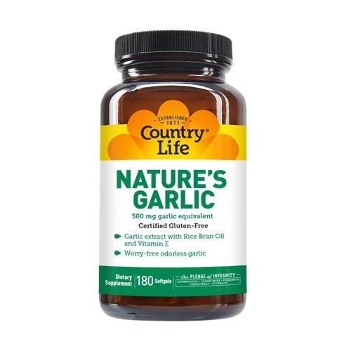 Country Life (Кантрі лайф) Country Life Natures Garlic (часник) 500 мг капсули №180 в місті Софіївка : ціни, характеристика.  - фото №1 Country Life (Кантрі лайф) Country Life Natures Garlic (часник) 500 мг капсули №180 в місті Софіївка : ціни, характеристика.