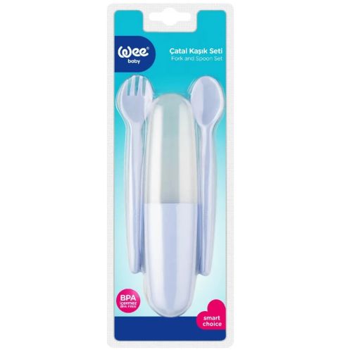 Набор Wee Baby (Ви Бейби) вилка и ложка в футляре (цвет в ассортименте) в городе Львов : цены, характеристики.  - фото №1 Набор Wee Baby (Ви Бейби) вилка и ложка в футляре (цвет в ассортименте) в городе Львов : цены, характеристики.