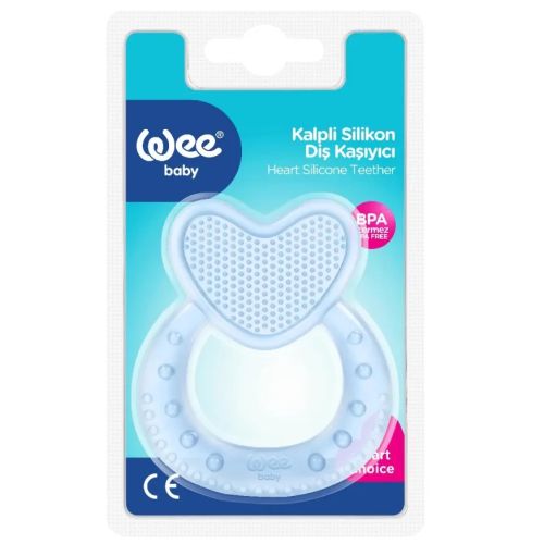 Прорезыватель Wee Baby (Ви Бейби) для зубов в форме сердца (цвет в ассортименте) в городе Вышгород : цены, характеристики.  - фото №1 Прорезыватель Wee Baby (Ви Бейби) для зубов в форме сердца (цвет в ассортименте) в городе Вышгород : цены, характеристики.