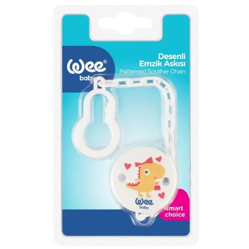 Цепочка - держатель Wee Baby (Ви Бэйби) для пустышки с рисунком (цвет в ассортименте) в Киеве : цены, характеристики.  - фото №1 Цепочка - держатель Wee Baby (Ви Бэйби) для пустышки с рисунком (цвет в ассортименте) в Киеве : цены, характеристики.