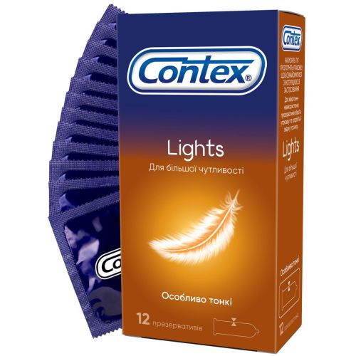 Презервативы Contex Lights особенно тонкие №12 в городе Глобино : цены, характеристики.  - фото №1 Презервативы Contex Lights особенно тонкие №12 в городе Глобино : цены, характеристики.
