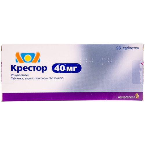 Крестор 40 мг таблетки №28 в місті Глобине : ціни, характеристика.  - фото №1 Крестор 40 мг таблетки №28 в місті Глобине : ціни, характеристика.