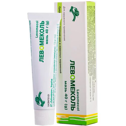 Левомеколь мазь туба 40 г в Дніпрі : ціни, характеристика.  - фото №1 Левомеколь мазь туба 40 г в Дніпрі : ціни, характеристика.
