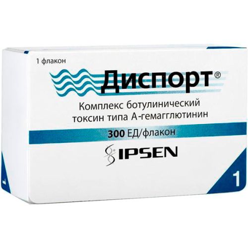 Диспорт 300 ОД порошок для розчину для ін'єкцій, флакон, 3 мл в місті Одеса : ціни, характеристика.  - фото №1 Диспорт 300 ОД порошок для розчину для ін'єкцій, флакон, 3 мл в місті Одеса : ціни, характеристика.