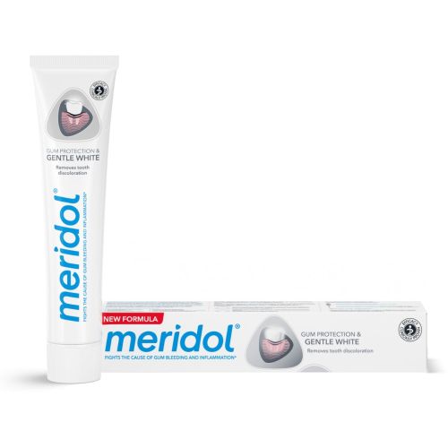 Зубна паста Meridol Дбайливе відбілювання 75 мл в інтернет-аптеці - фото №1 Зубна паста Meridol Дбайливе відбілювання 75 мл в інтернет-аптеці