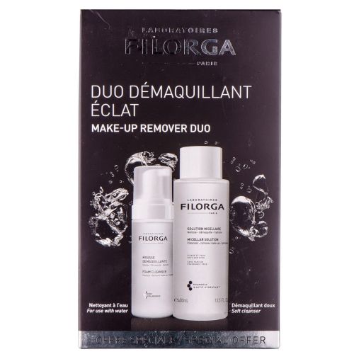 Набор Filorga (Филорга) Duo Очищающий Мицеллярный лосьон Клин Перфект 400 мл + Очищающий мусс 150 мл в городе Богородчаны : цены, характеристики.  - фото №1 Набор Filorga (Филорга) Duo Очищающий Мицеллярный лосьон Клин Перфект 400 мл + Очищающий мусс 150 мл в городе Богородчаны : цены, характеристики.