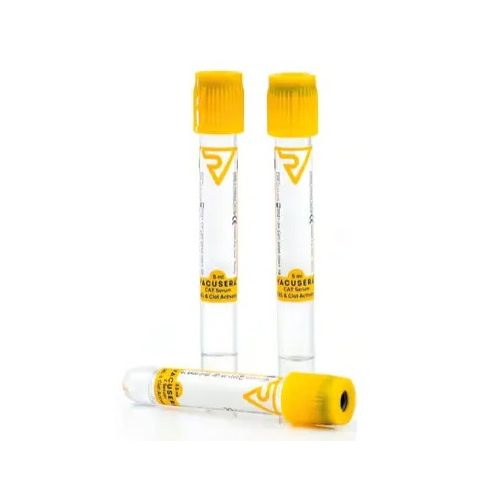 Пробірка вакуумна Vacusera (Вакусера) 5 мл для збору крові з гелем та активатором згортання 13 х 100 мм із золотою кришкою №100 в місті Рахів : ціни, характеристика.  - фото №1 Пробірка вакуумна Vacusera (Вакусера) 5 мл для збору крові з гелем та активатором згортання 13 х 100 мм із золотою кришкою №100 в місті Рахів : ціни, характеристика.