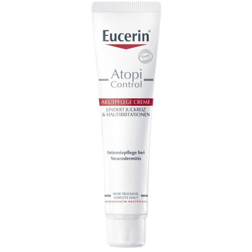 Крем Eucerin (Юцерін) AtopiControl інтенсивний заспокійливий для атопічної шкіри в період загострення 100 мл в місті Первомайськ : ціни, характеристика.  - фото №1 Крем Eucerin (Юцерін) AtopiControl інтенсивний заспокійливий для атопічної шкіри в період загострення 100 мл в місті Первомайськ : ціни, характеристика.