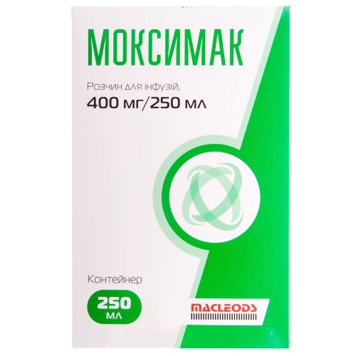 Моксимак розчин 400 мг/250 мл в місті Первомайськ : ціни, характеристика.  - фото №1 Моксимак розчин 400 мг/250 мл в місті Первомайськ : ціни, характеристика.