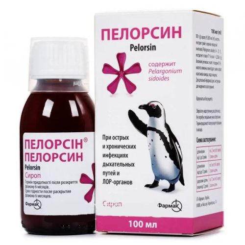 Пелорсин сироп 100 мл в городе Перещепино : цены, характеристики.  - фото №1 Пелорсин сироп 100 мл в городе Перещепино : цены, характеристики.