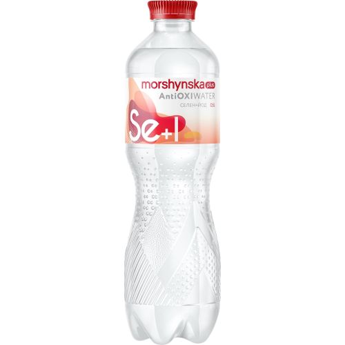 Вода минеральная Моршинская Плюс Антиокси селен+йод негазированная 0,5 л в городе Рахов : цены, характеристики.  - фото №1 Вода минеральная Моршинская Плюс Антиокси селен+йод негазированная 0,5 л в городе Рахов : цены, характеристики.