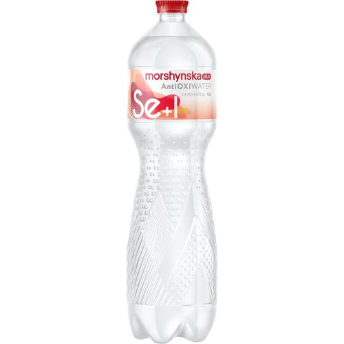 Вода минеральная Моршинская Плюс Антиокси селен+йод негазированная 1,5 л в городе Рахов : цены, характеристики.  - фото №1 Вода минеральная Моршинская Плюс Антиокси селен+йод негазированная 1,5 л в городе Рахов : цены, характеристики.