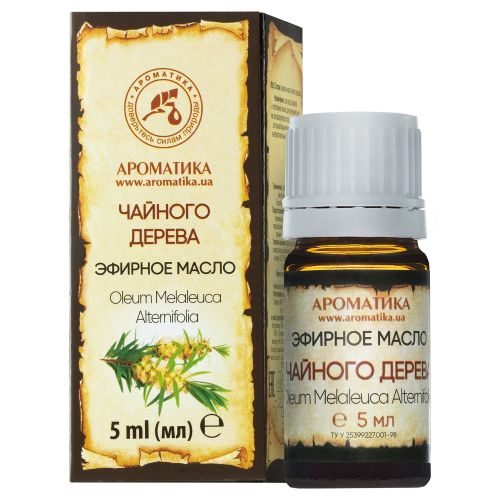 Олія ефірна чайного дерева 5 мл в аптеці - фото №1 Олія ефірна чайного дерева 5 мл в аптеці