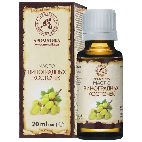 Олія виноградних кісточок 20 мл в Дніпрі : ціни, характеристика. - фото №1 Олія виноградних кісточок 20 мл в Дніпрі : ціни, характеристика.
