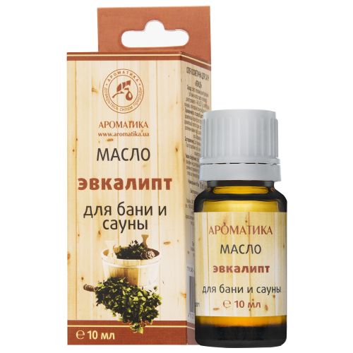 Олія косметична для сауни Евкаліпт 10 мл в місті Богородчани : ціни, характеристика.  - фото №1 Олія косметична для сауни Евкаліпт 10 мл в місті Богородчани : ціни, характеристика.