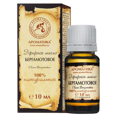 Масло эфирное бергамота 10 мл в Украине - фото №1 Масло эфирное бергамота 10 мл в Украине