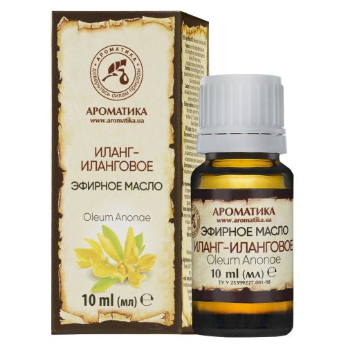 Олія ефірна іланг-ілангу 10 мл в Дніпрі : ціни, характеристика. - фото №1 Олія ефірна іланг-ілангу 10 мл в Дніпрі : ціни, характеристика.