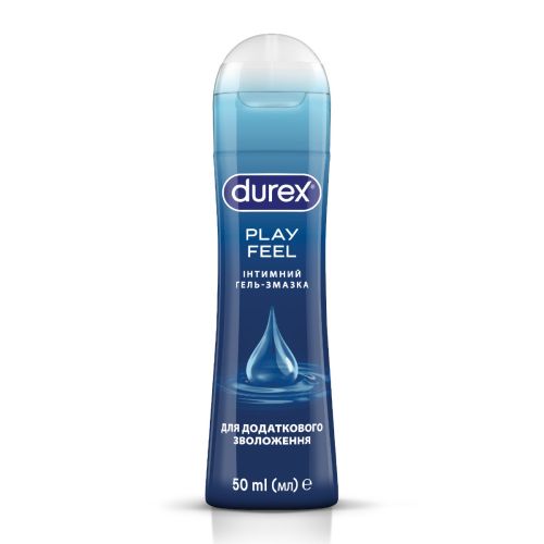 Интимный гель-смазка DUREX Play Feel для дополнительного увлажнения (лубрикант), 50 мл в городе Кривой Рог : цены, характеристики. - фото №1 Интимный гель-смазка DUREX Play Feel для дополнительного увлажнения (лубрикант), 50 мл в городе Кривой Рог : цены, характеристики.