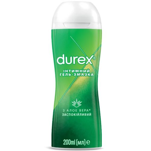 Гель-смазка Durex Play Massage 2в1 Aloe Vera с алоэ вера, 200 мл в городе Канев : цены, характеристики.  - фото №1 Гель-смазка Durex Play Massage 2в1 Aloe Vera с алоэ вера, 200 мл в городе Канев : цены, характеристики.