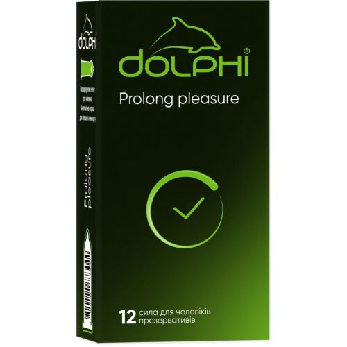 Презервативы латексные Dolphi Prolong pleasure с пролонгирующим эффектом №12 в городе Глобино : цены, характеристики.  - фото №1 Презервативы латексные Dolphi Prolong pleasure с пролонгирующим эффектом №12 в городе Глобино : цены, характеристики.