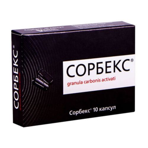 Сорбекс 250 мг капсулы №10 в городе Вышгород : цены, характеристики.  - фото №1 Сорбекс 250 мг капсулы №10 в городе Вышгород : цены, характеристики.