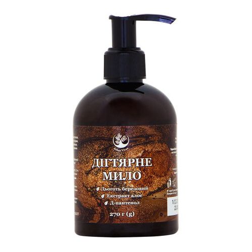 Мило рідке натуральне з березовим дьогтем 270 г ADD - фото №1 Мило рідке натуральне з березовим дьогтем 270 г ADD