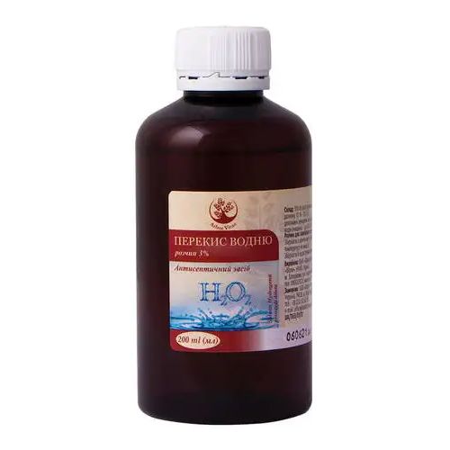 Перекис водню 3% розчин 200 мл в Дніпрі : ціни, характеристика.  - фото №1 Перекис водню 3% розчин 200 мл в Дніпрі : ціни, характеристика.